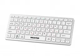 Клавіатура бездротова KBW-C01S-UA, Silver, USB 2.4GHz, 78 кнопок Maxxter teh0028276 - мініатюра 3