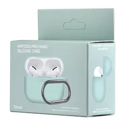 Чохол Silicone Case 1,2mm for AirPods Pro Coast Blue - мініатюра 2