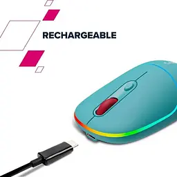 Миша Canyon MW-22 2 in 1 Wireless Lavender (CNS-CMSW22ML) - мініатюра 10