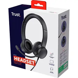 Навушники Trust Ayda PC 3.5mm Black (25087) - мініатюра 6