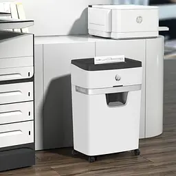 Знищувач документів HP OneShred 12MC, A4, 80g х 12 листів, 2*15, 25 л, P-5 - мініатюра 9