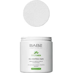 Тонізувальні диски-пади Babe Laboratorios StopAkn Контроль жирності та звуження пор Microbiome Friendly 60 шт.  - мініатюра 2