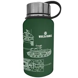 Термос WORLD OF TANKS 650 мл Зелений