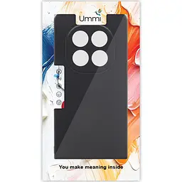 Чохол Ummi Lakshmi Silicone Cover Full Camera (AA) для Xiaomi Poco X7 Чорний / Black - мініатюра 2