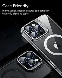 Захисне скло для камери ESR Armorite Camera Lens Protectors Clear для iPhone 16 Pro | 16 Pro Max | 15 Pro | 15 Pro Max | 14 Pro | 14 Pro Max (1D73200102) - мініатюра 8