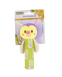 Іграшка-пищалка Baby Team Бджілка, зелена (8500_Пчелка_зеленая) - мініатюра 2