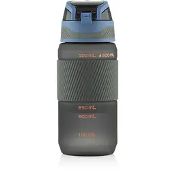 Пляшка для води Ardesto Spring 600 мл чорна (AR2260SB) - мініатюра 2
