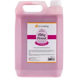 Шампунь Dezynadog Filthy Hound Deep Clean д/глибокого очищення брудної вовни має стійкий аромат Пармської фіалки 5л.