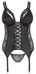 Корсет Cottelli Curves XXXL (чорний) - мініатюра 15