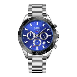 Чоловічий наручний годинник 9259SIBU Silver-Blue Skmei acs0029839 - мініатюра 5