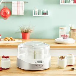 Йогуртниця Moulinex Yogurteo біло-сірий 15 Вт (YG231E32) - мініатюра 3