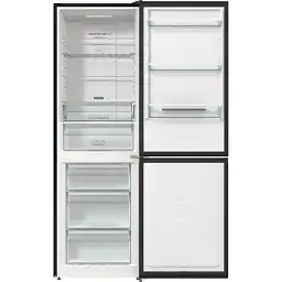 Холодильник Gorenje NRK619EABXL4 з нижн. мороз. камерою 185х60х60 см 2 дв. Х 204 л М 96 л A+ NoFrost Plus Fresh zone чорний - мініатюра 6