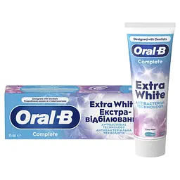 Зубна паста Oral-B Complete Надзвичайна білизна Прохолодна м'ята 75 мл - мініатюра 2