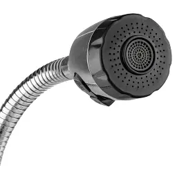 Змішувач s43 Ø40 для кухні гусак гофрований на гайці TAU SM-4B644C (9843150) - мініатюра 4