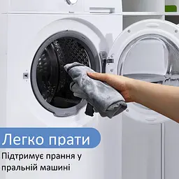 Подушка під шию що заповнюється з велюру з регулюванням під розмір шиї і лямкою для транспортування Langris (1179-02) - мініатюра 5