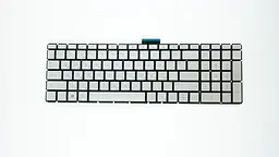 Клавіатура для ноутбука HP (250 G6, 255 G6 series) rus, silver, без фрейма