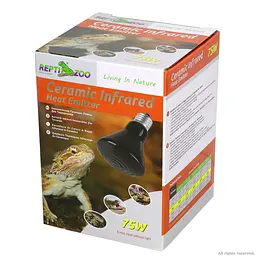 Керамічний випромінювач тепла Repti-Zoo Ceramic Heat 75W (DL275075B) - мініатюра 2
