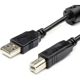 Кабель для принтера Atcom USB 2.0 AM/BM 1.5m ferite (5474)