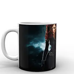 Кухоль GeekLand чорний вдова Black Widow чорний Вдова ніч BW.02.009.956 330 мл білий - мініатюра 2