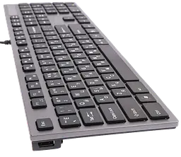 Клавіатура A4Tech KV-300H Grey/Black - мініатюра 2