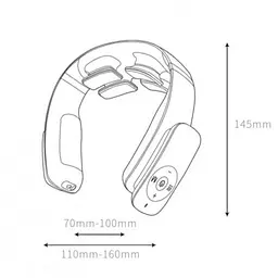 Масажер для шиї Jeeback G3 Neck Massager - мініатюра 8
