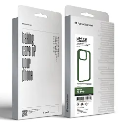 Чохол ArmorStandart UNIT2 для Apple iPhone 15 Pro Green - мініатюра 5