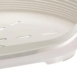 Пластиковий лежак для собак і котів Ferplast Siesta Deluxe 6 білий 70,5×52×23,5 см 70206911 - мініатюра 5
