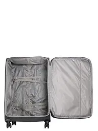 Валіза Гігант (XL) тканинна Airtex Worldline Tirana 608 на 4 колесах 75x46x28см 100л Сірий - мініатюра 9