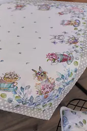 Скатертина 95х100 см Чарівність Прованс (044022) - мініатюра 2