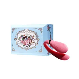 Смартвібратор для пар Zalo - Fanfan Rouge Pink - мініатюра 10