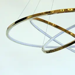 Підвісна люстра Friendlylight Wheel 3 Gold FL5127 - мініатюра 2