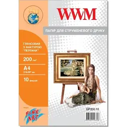 Фотопапір WWM A4 Fine Art (GP200.10)