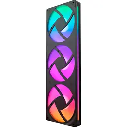 Кулер до корпусу NZXT F360 RGB Core Fan (Single Frame) - Black (RF-U36HF-B1) - миниатюра 2