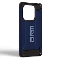 Чехол для Xiaomi Redmi Note 14 5G, Panzer, синий, противоударный, бронированный, милитари, панель-накладка, защита всего корпуса, защита дисплея и камеры, термополиуретан (TPU) + поликарбонат (PC), ArmorStandart (ARM79843) - мініатюра 2