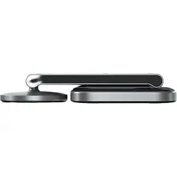 Бездротовий зарядний пристрій Satechi 3 in 1 Foldable Qi2 Wireless Charging Stand Space Gray (ST-Q31FM-EA) - мініатюра 2