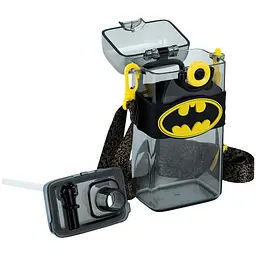 Пляшечка для води Kite DC Batman 500 мл чорна (DC24-1203) - мініатюра 3