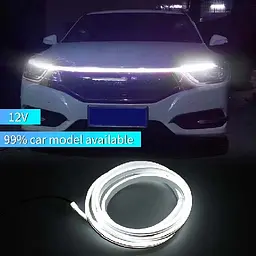 Підсвічування Капота Гнучка 12V LED Динамічна Біла 200 см (Бічне свічення) - мініатюра 4