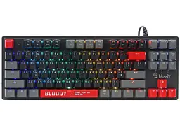 Механічна ігрова клавіатура A4Tech Bloody S-310-N BLMS Red Plus Switch USB RGB Black