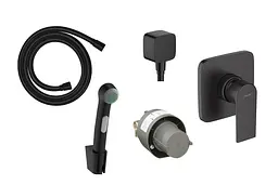 Гігієнічний душ Hansgrohe Vernis Shape matt black 20230006