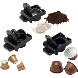 Кавоварка капсульна Ariete 1304/1 Moderna Cassetto 4in1 RD (00M130412AR0) [168793] - мініатюра 7