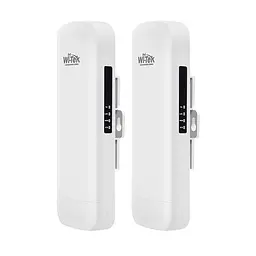Комплект бездротового моста WiFi Wi-Tek WI-CPE513P-KIT V3 5GHz, 300Mbps, 5km, 2x100Mbps, PoE IN/PoE OUT, Cloud (73-00258)