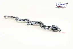 М'яка іграшка Hansa Змія, що звивається, Hansa, сіра, 59 см - мініатюра 2