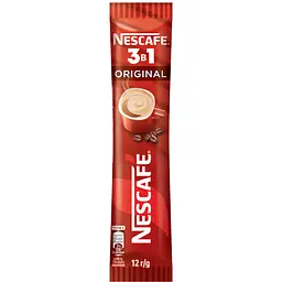 Набір: Кавовий напій Nescafe 3 в 1 Original стік 12 г x 24 шт. - мініатюра 3