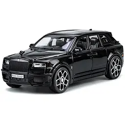Колекційна металева модель автомобіля АвтоЕксперт Rolls-Royce Cullinan Black Badge з інерцією, світлом та звуком 1:32 - мініатюра 5