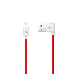 USB Cable Hoco UPL11 Lightning (L Shape) Red 1.2m