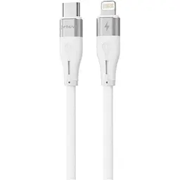 Кабель Proove Soft Silicone USB-C to Lightning 27W 1m White (CCSO27002102) [130631]