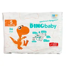 Підгузки Dino Baby 5 (11-25 кг), 36 шт