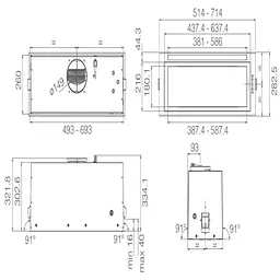 Витяжка Elica LANE SENSOR @ IX/A/52 - мініатюра 5