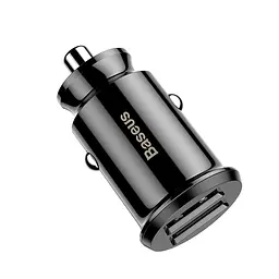 АЗП Baseus Grain 3.1A (2USB-A) (CCALL-ML) Чорний - мініатюра 5