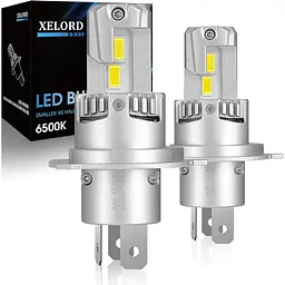 Автомобільні LED лампи Світлодіодні XELORD H4 6500K (2 шт.)